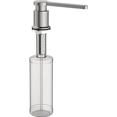 Дозатор для моющего средства врезной SDB-03-07/Grafit/300ml (KR5634) Дозатор для моющего средства врезной SDB-03-07/Grafit/300ml (KR5634)